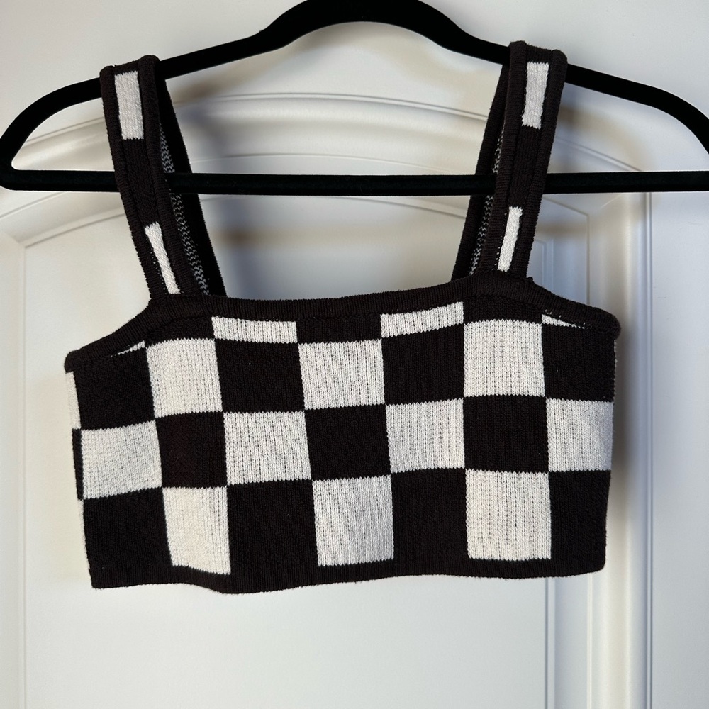 Two Piece brown Checker Set